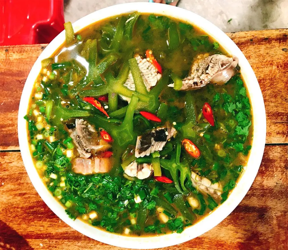 Canh xương rồng Quảng Bình, món ăn giản đơn của vùng biển xanh cát trắng 2