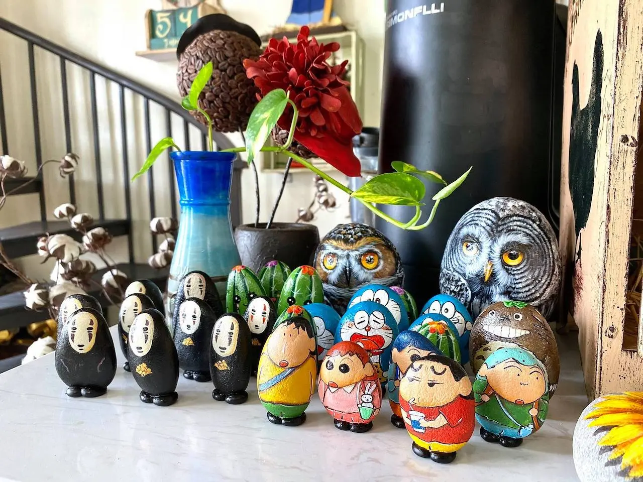 Craft Coffee House Quảng B&igrave;nh nổi bật với thiết kế ma mị, huyền b&iacute; 5