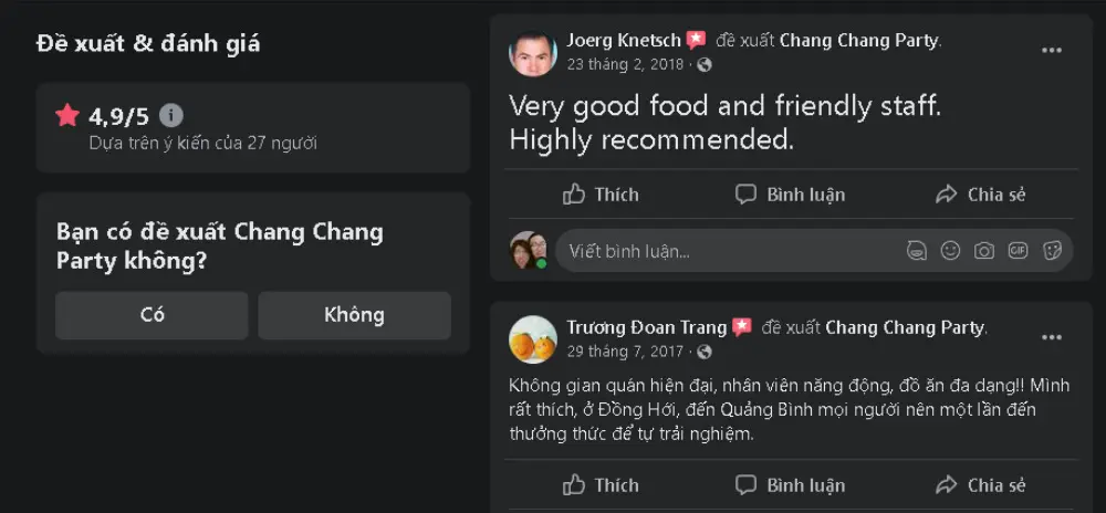 Đến Chang Chang Party Quảng B&igrave;nh h&ograve;a m&igrave;nh v&agrave;o những bữa tiệc đặc sắc 8