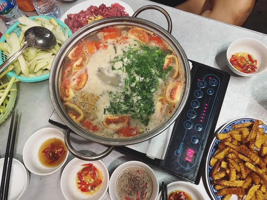 Lẩu cá khoai Quảng Bình chua cay đậm vị 3