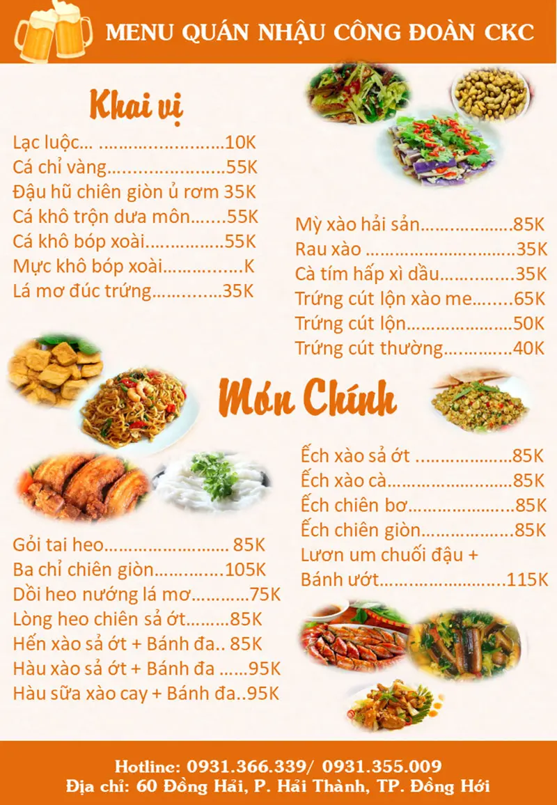 Top 10 qu&aacute;n nhậu Quảng B&igrave;nh l&yacute; tưởng để tụ tập c&ugrave;ng hội bạn th&acirc;n 5