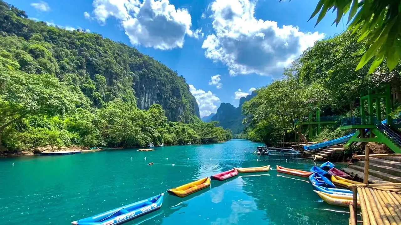 Bật m&iacute; Kinh nghiệm kh&aacute;m ph&aacute; S&ocirc;ng Ch&agrave;y Hang Tối Quảng B&igrave;nh 2