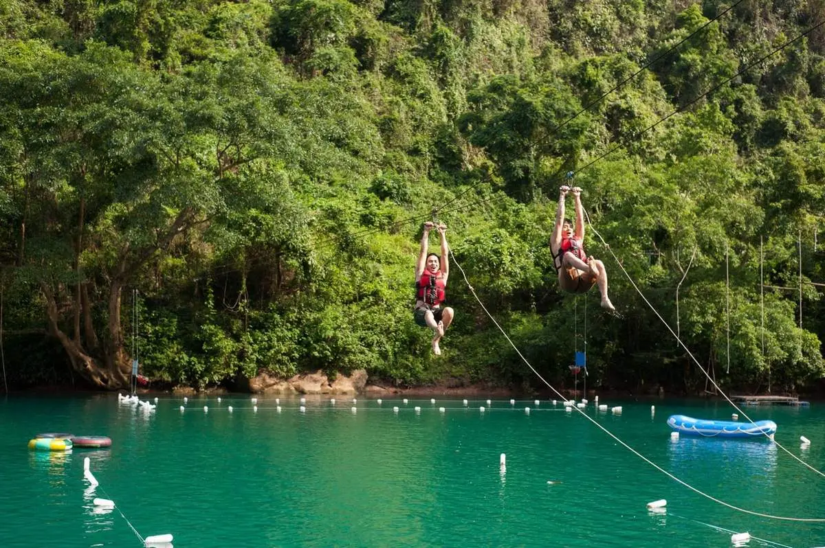 Tất tần tật trải nghiệm zipline Sông Chày Hang Tối Quảng Bình 3