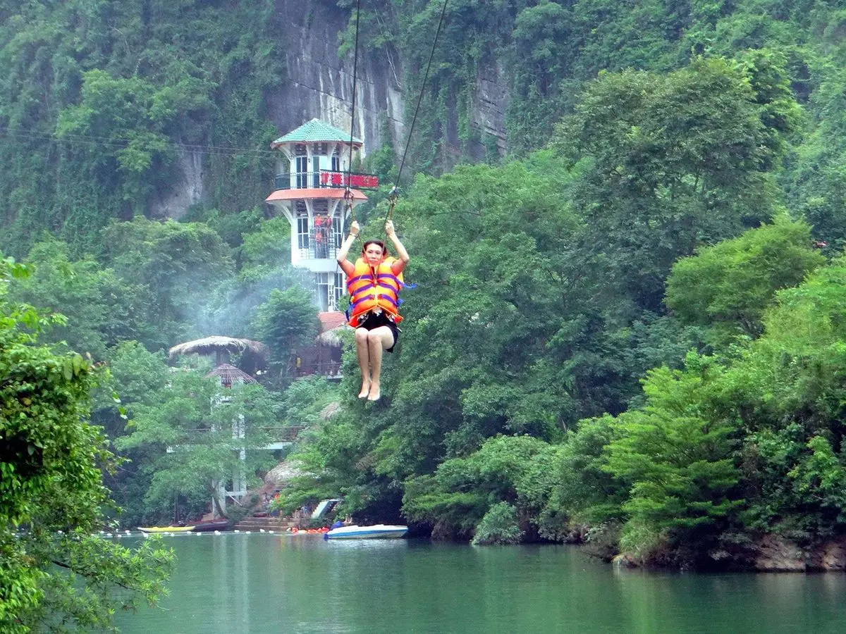 Tất tần tật trải nghiệm zipline Sông Chày Hang Tối Quảng Bình 4