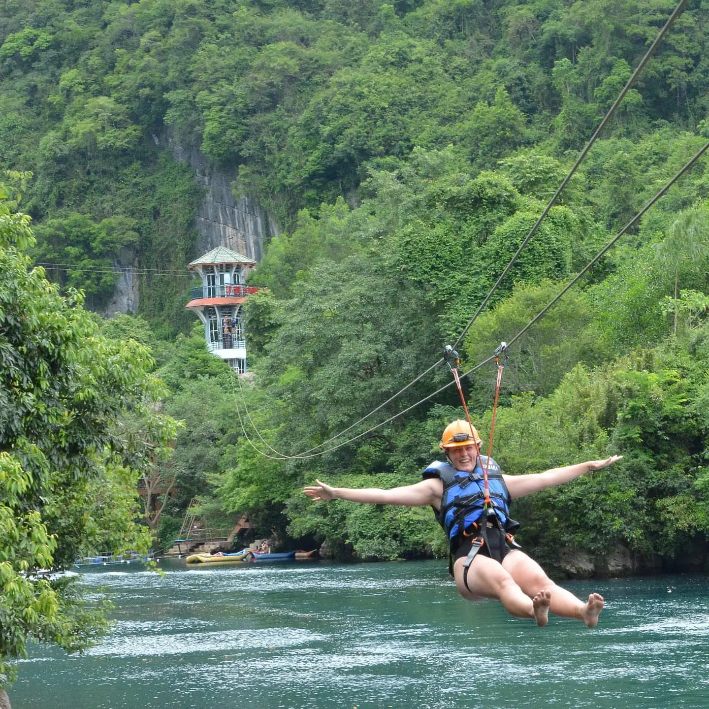 Tất tần tật trải nghiệm zipline Sông Chày Hang Tối Quảng Bình 5