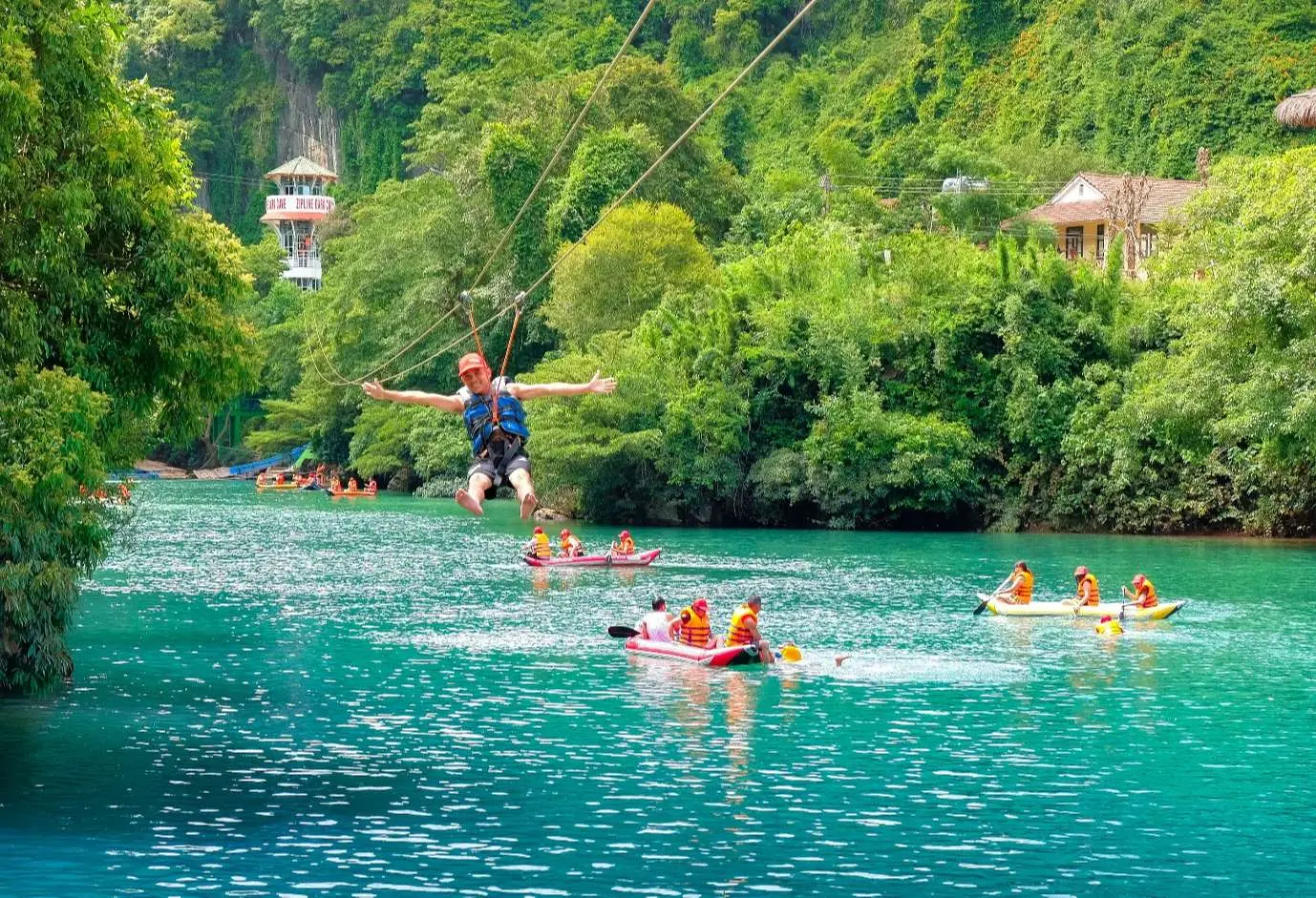 Tất tần tật trải nghiệm zipline Sông Chày Hang Tối Quảng Bình 2