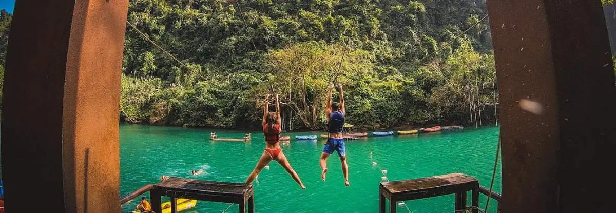 Tất tần tật trải nghiệm zipline Sông Chày Hang Tối Quảng Bình