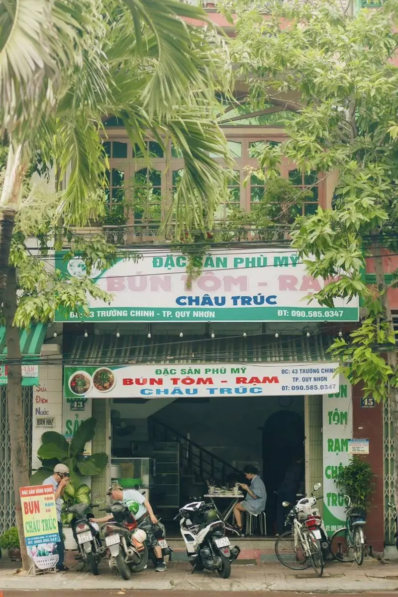 Top quán bún rạm Quy Nhơn bạn phải thử khi đến Bình Định 5