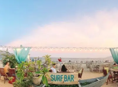 Surf Bar Quy Nhơn view biển gọi ngắm hoàng hôn tuyệt đỉnh