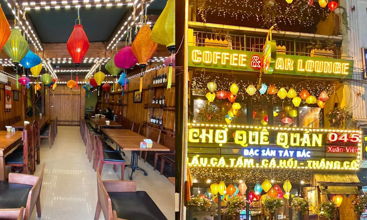 Chợ Quê Quán Sapa - Nhà hàng kết hợp ẩm thực Á Âu đặc sắc