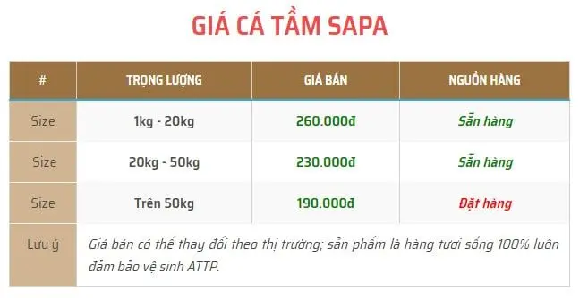 Cá tầm Sapa và 8 điều cần biết về thương phẩm cao cấp này 10