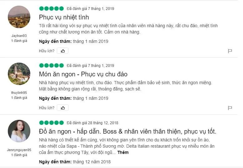 Delta Italian Restaurant Sapa - Thưởng thức m&oacute;n ăn kiểu Mỹ tại Sapa, L&agrave;o Cai 9