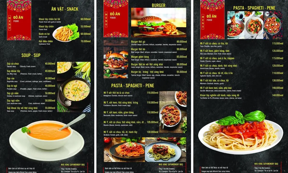 Nh&agrave; h&agrave;ng Sapa Memory - Ẩm thực mu&ocirc;n m&agrave;u giữa l&ograve;ng Sapa 6