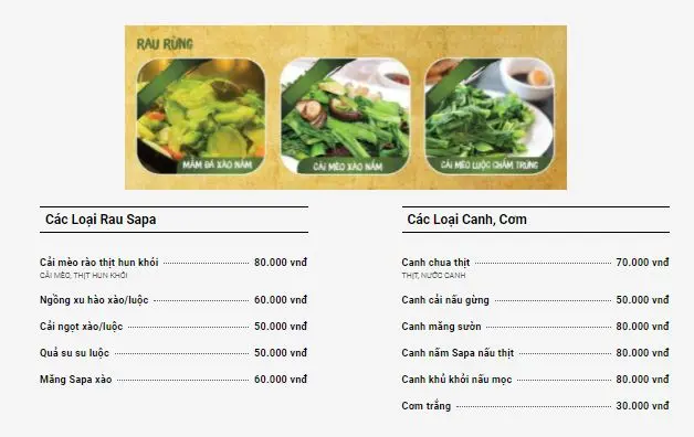 Red Dzao House Restaurant - Thưởng thức món ngon tại vùng núi thị trấn Sapa 17