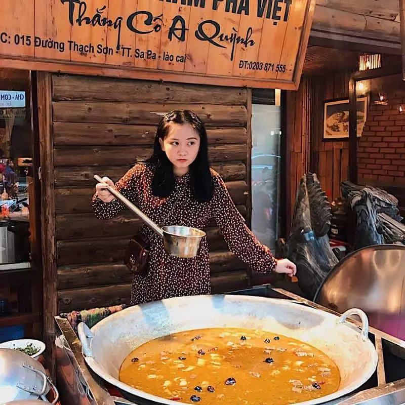 Thắng cố A Quỳnh Sapa - Nh&agrave; h&agrave;ng hội tụ tinh hoa ẩm thực, văn ho&aacute; của th&agrave;nh phố sương m&ugrave; 24