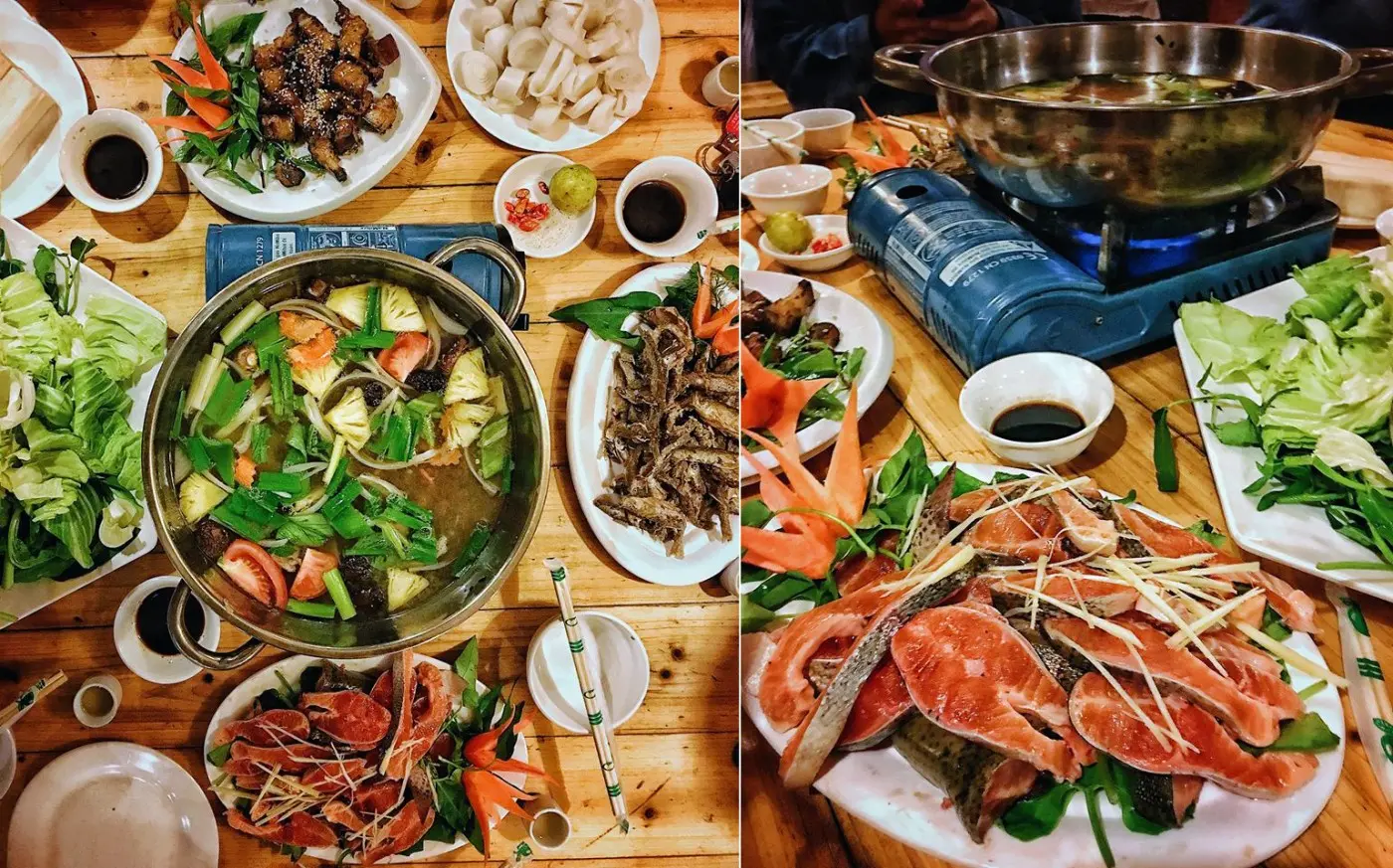 Nhà hàng Thác Bạc Sapa - Địa chỉ thưởng thức cá tầm cá hồi tươi sống thơm ngon