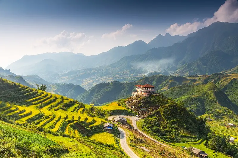 Kiệt t&aacute;c ruộng bậc thang Sapa giữa miền n&uacute;i cao T&acirc;y Bắc 5