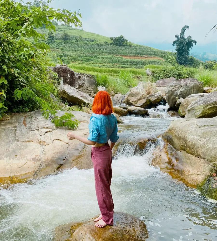 Sapa tháng 7 đẹp ngẩn ngơ cùng mùa lúa Nậm Cang bao quanh bản làng 8