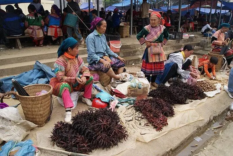 Trải nghiệm chợ phi&ecirc;n Sapa đầy sắc m&agrave;u v&agrave; hương vị 4