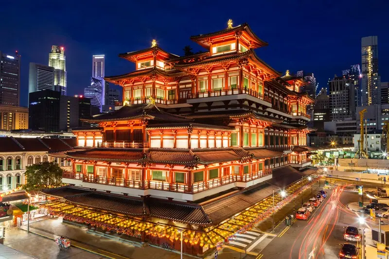 Ch&ugrave;a Răng Phật Singapore kh&ocirc;ng gian linh thi&ecirc;ng giữa l&ograve;ng Chinatown 2