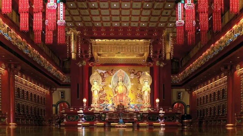Ch&ugrave;a Răng Phật Singapore kh&ocirc;ng gian linh thi&ecirc;ng giữa l&ograve;ng Chinatown 4