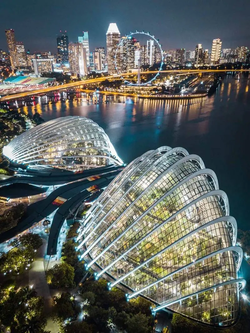 Đắm m&igrave;nh trong thi&ecirc;n nhi&ecirc;n tại Cloud Forest Singapore 2