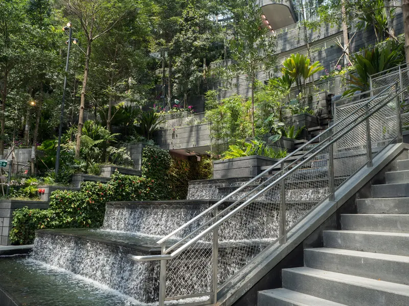 Jewel Changi kiệt t&aacute;c kiến tr&uacute;c h&agrave;i h&ograve;a với thi&ecirc;n nhi&ecirc;n tại Singapore 4