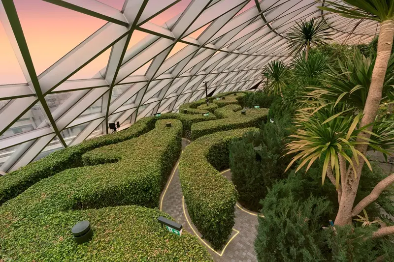 Jewel Changi kiệt t&aacute;c kiến tr&uacute;c h&agrave;i h&ograve;a với thi&ecirc;n nhi&ecirc;n tại Singapore 13