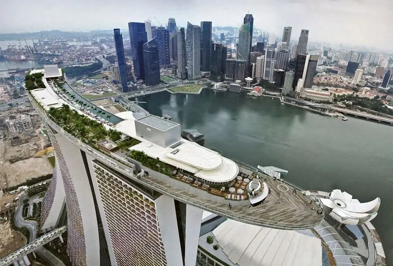 Marina Bay Sands SkyPark: Kỳ quan rực rỡ tr&ecirc;n đỉnh Singapore 3