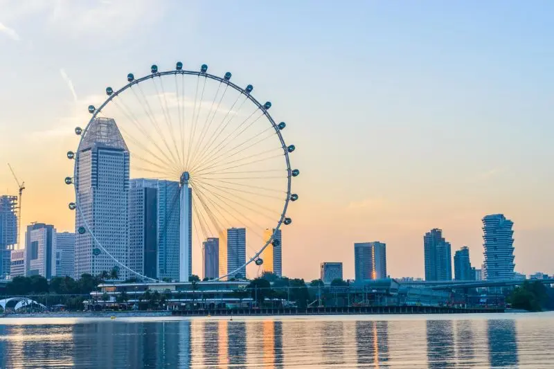 Singapore Flyer v&ograve;ng quay ngắm cảnh lớn nhất ch&acirc;u &Aacute; 2
