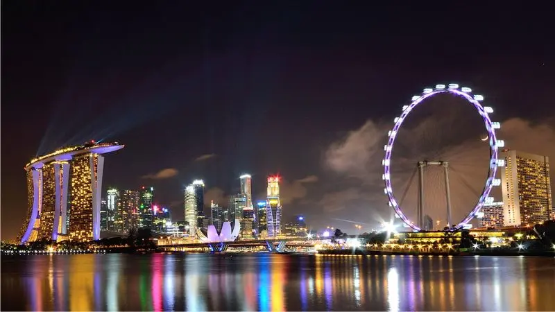 Singapore Flyer v&ograve;ng quay ngắm cảnh lớn nhất ch&acirc;u &Aacute; 3