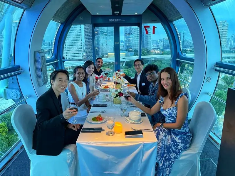 Singapore Flyer v&ograve;ng quay ngắm cảnh lớn nhất ch&acirc;u &Aacute; 5