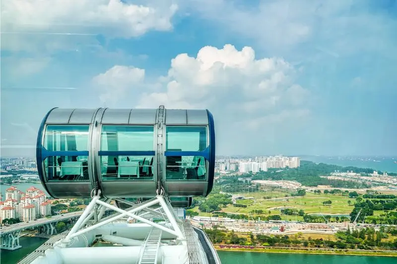 Singapore Flyer v&ograve;ng quay ngắm cảnh lớn nhất ch&acirc;u &Aacute; 4