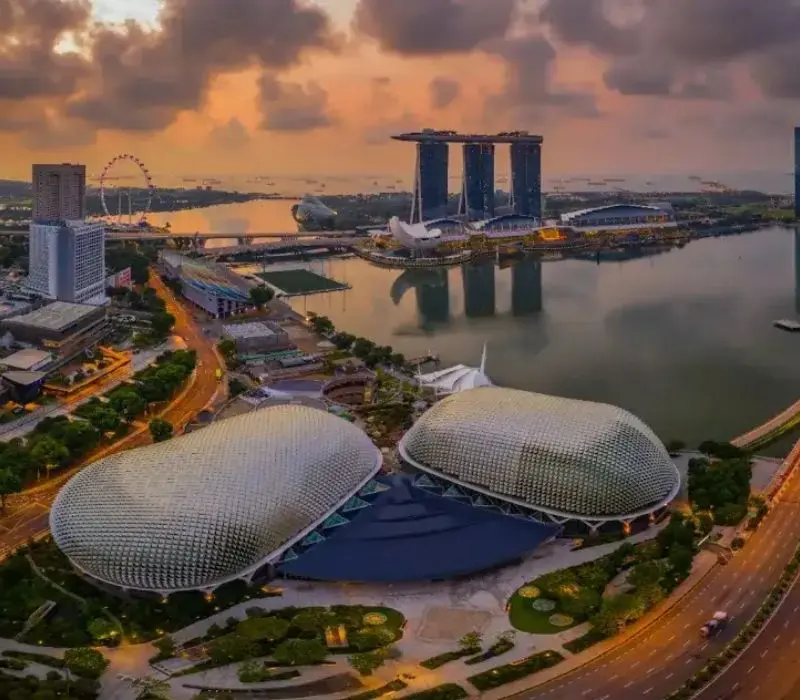 Nhà hát Esplanade, tạo tác hoàn hảo bên bờ vịnh Marina