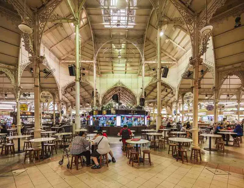 Lau Pa Sat: Cửa gõ thiên đường ẩm thực tại trung tâm Singapore 5