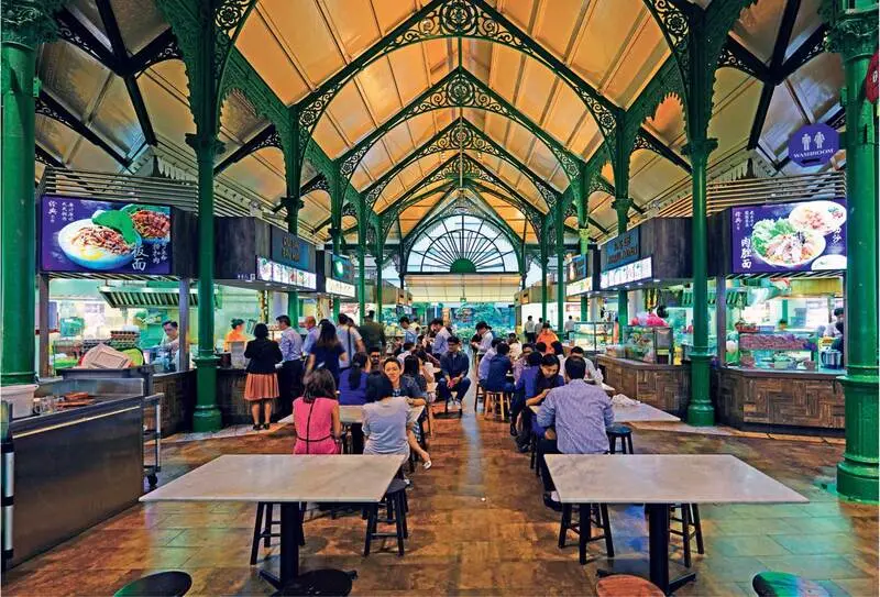 Lau Pa Sat: Cửa gõ thiên đường ẩm thực tại trung tâm Singapore 2