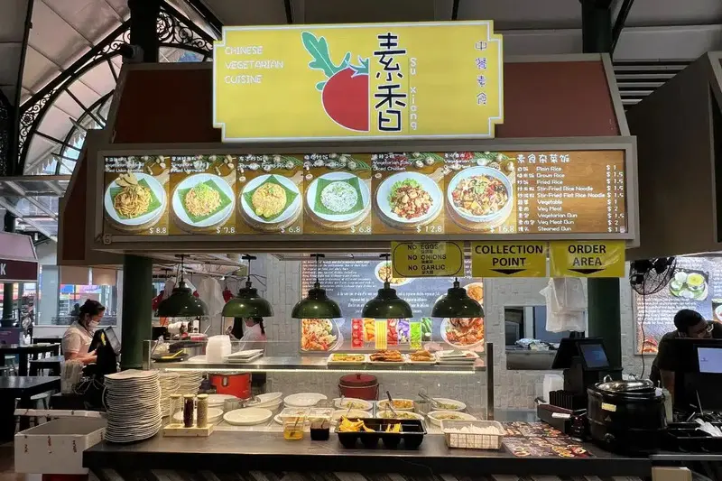 Lau Pa Sat: Cửa gõ thiên đường ẩm thực tại trung tâm Singapore 13