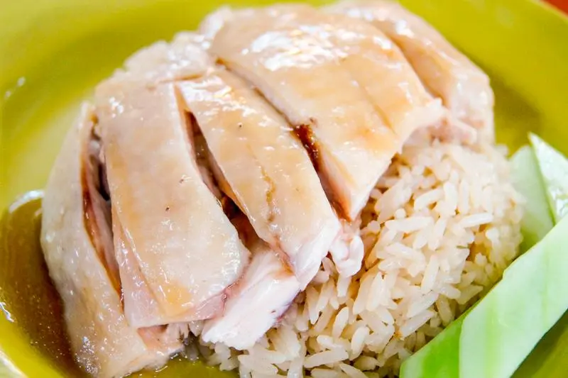 Trải nghiệm món cơm gà Kampong đặc sản Singapore 2