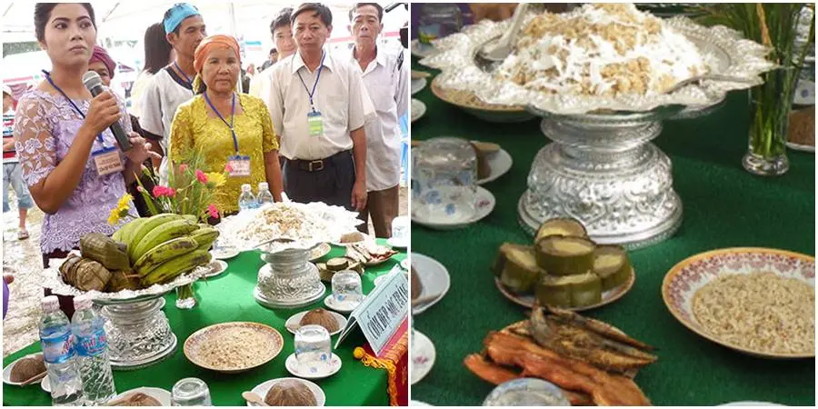 Bánh tét cốm dẹp Sóc Trăng, hương vị ẩm thực Khmer độc đáo 6