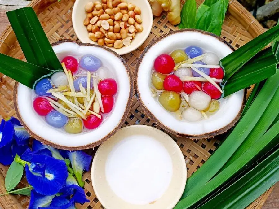 Chè Ỷ Sóc Trăng vị ngon hấp dẫn cùng với màu sắc bắt mắt 2