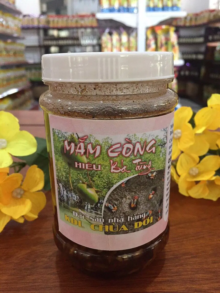 Đặc sản Mắm c&ograve;ng hiệu B&aacute; T&ugrave;ng thơm ngon nức tiếng gần xa 4