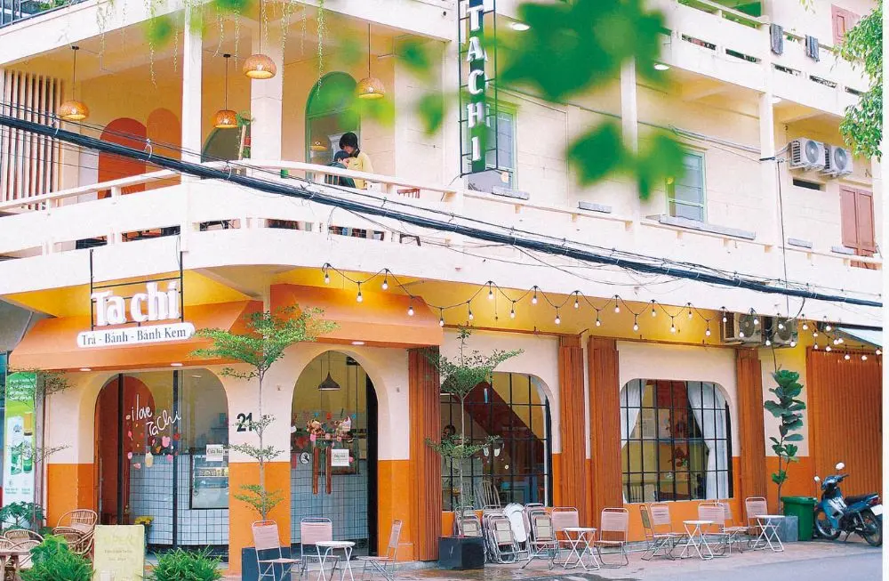Ghé Tiệm Trà Bánh TaChi với không gian đẹp mắt chill chill dịp cuối tuần