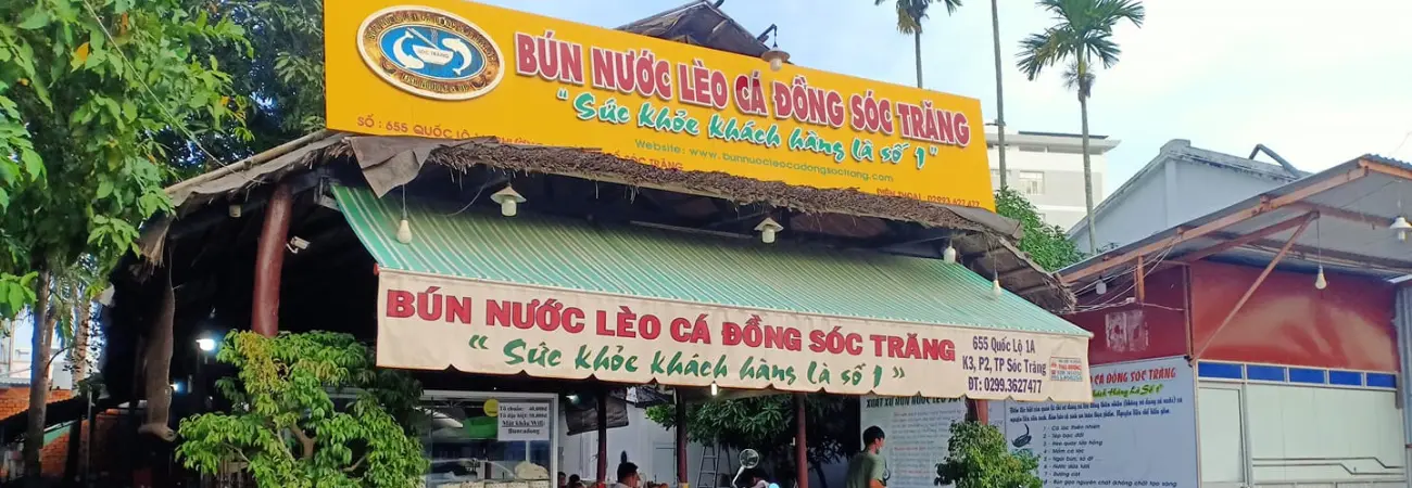 Lưu ngay top quán bún nước lèo Sóc Trăng không thể bỏ lỡ