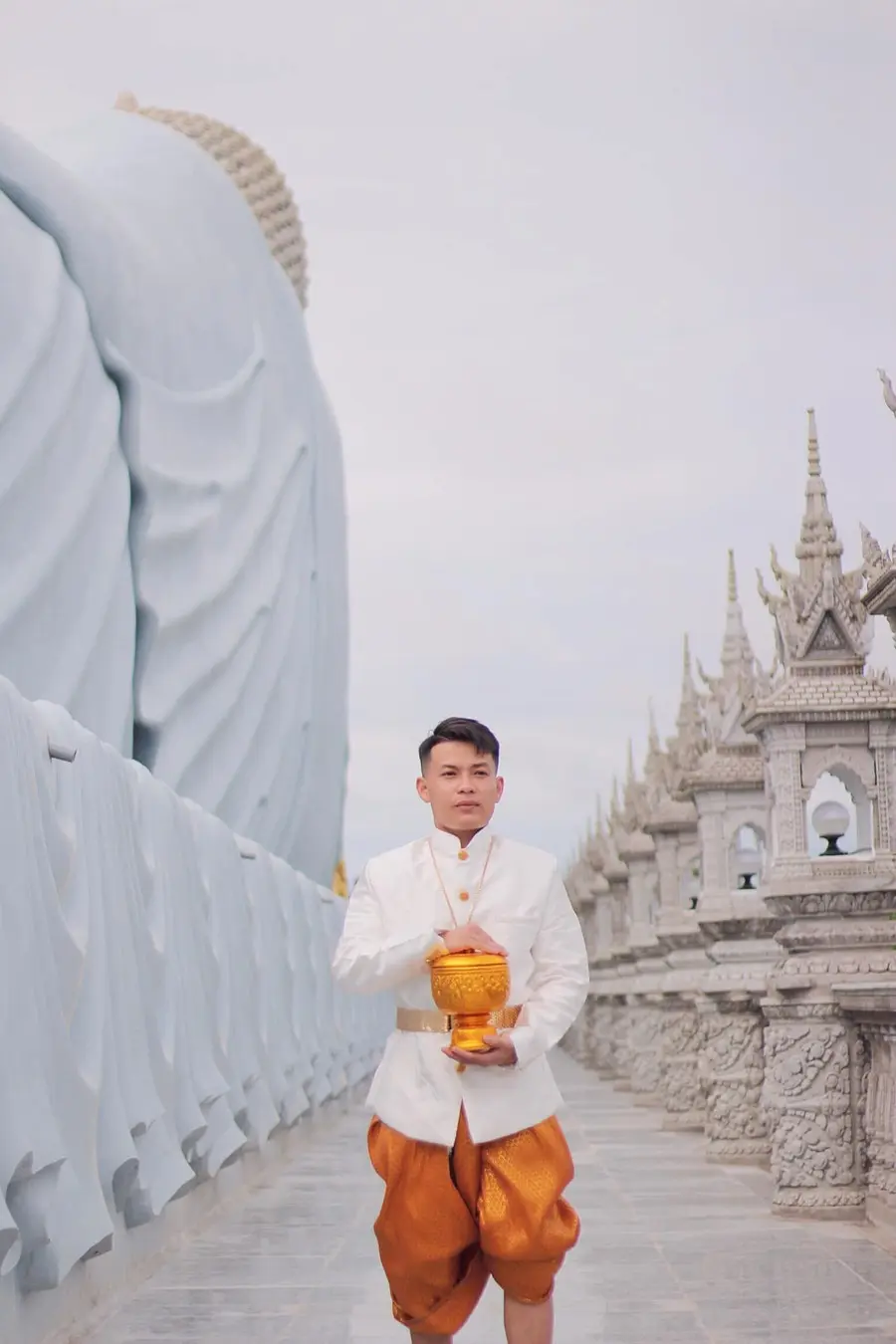 Ch&ugrave;a B&ocirc;tum Vong Sa Som Rong, c&ocirc;ng tr&igrave;nh Phật Gi&aacute;o rạng rỡ S&oacute;c Trăng 4