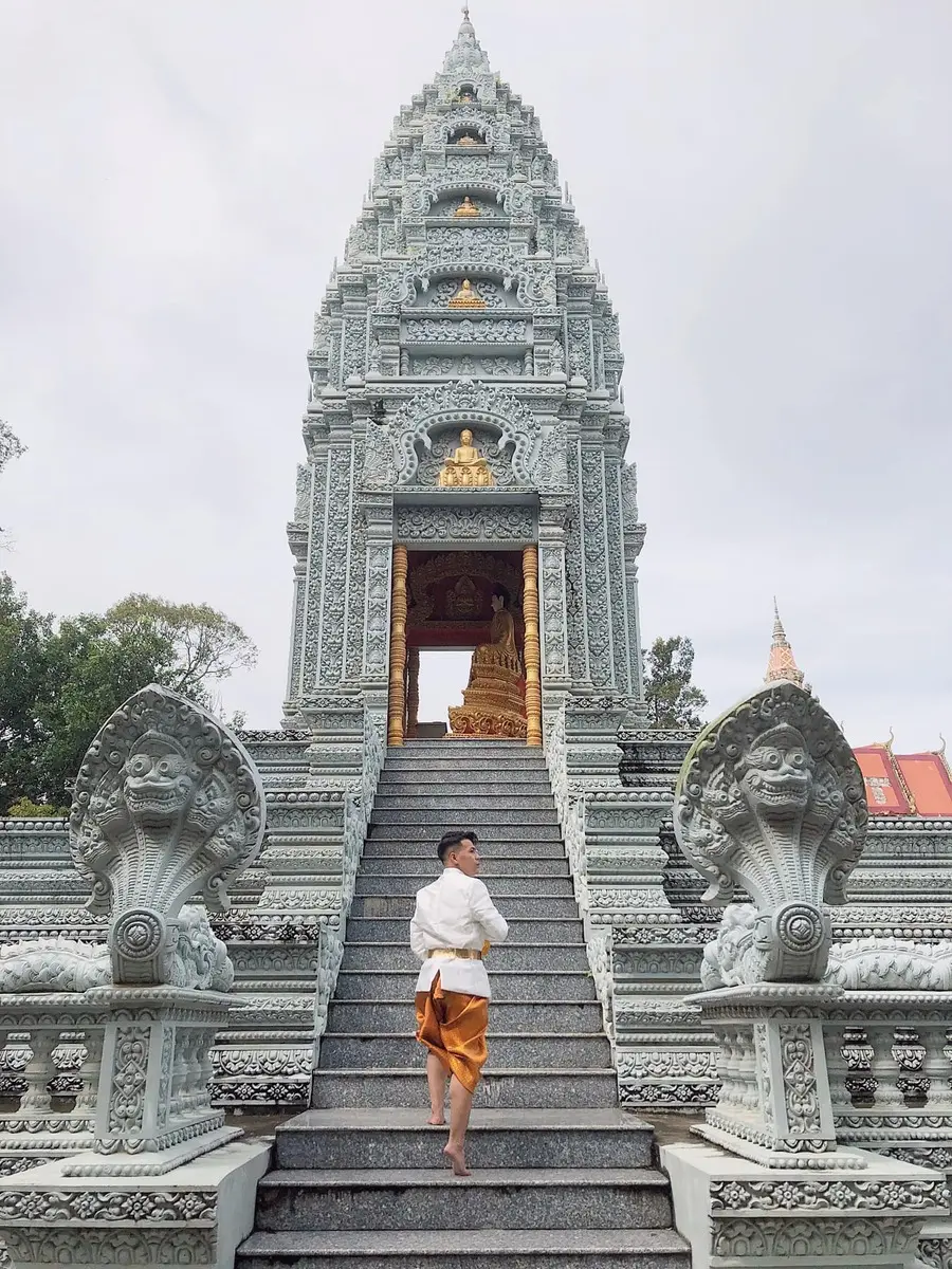 Ch&ugrave;a B&ocirc;tum Vong Sa Som Rong, c&ocirc;ng tr&igrave;nh Phật Gi&aacute;o rạng rỡ S&oacute;c Trăng 7