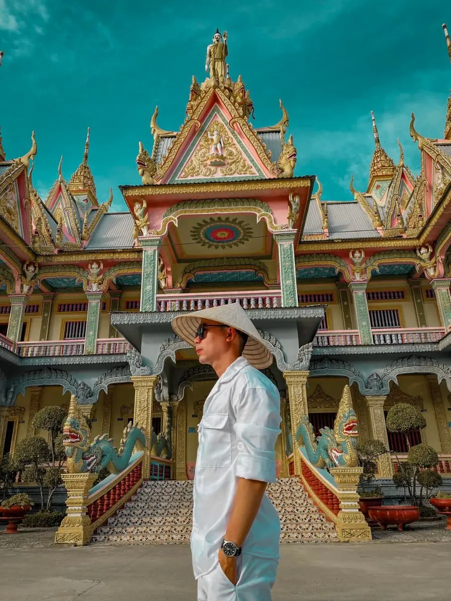 H&agrave;nh tr&igrave;nh Review S&oacute;c Trăng kh&aacute;m ph&aacute; top ng&ocirc;i ch&ugrave;a nổi tiếng 4