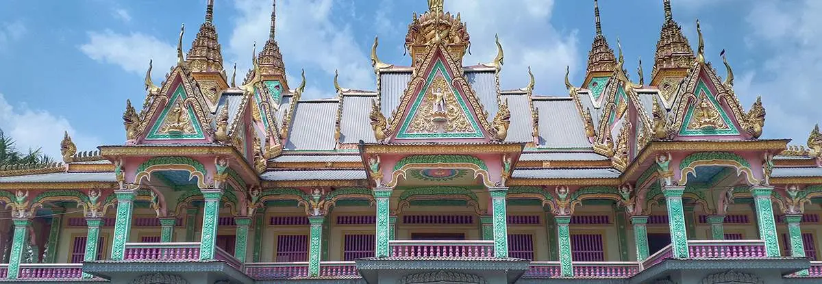 Hành trình review chùa Sóc Trăng của cô nàng Mỹ Nhân