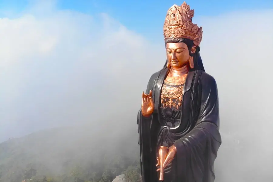 Chi&ecirc;m ngưỡng Tượng Phật B&agrave; T&acirc;y Bổ Đ&agrave; Sơn N&uacute;i B&agrave; Đen cao nhất ch&acirc;u &Aacute; 3