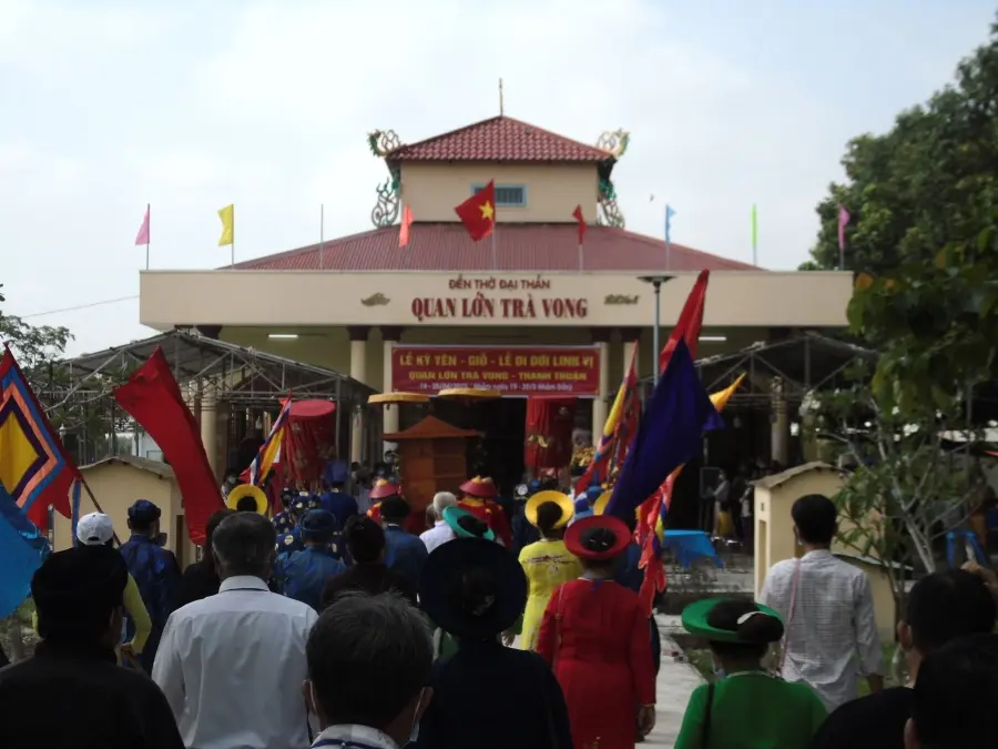 Đền thờ Quan lớn Tr&agrave; Vong, nhớ m&atilde;i c&ocirc;ng lao giữ nước của bậc tiền nh&acirc;n 4