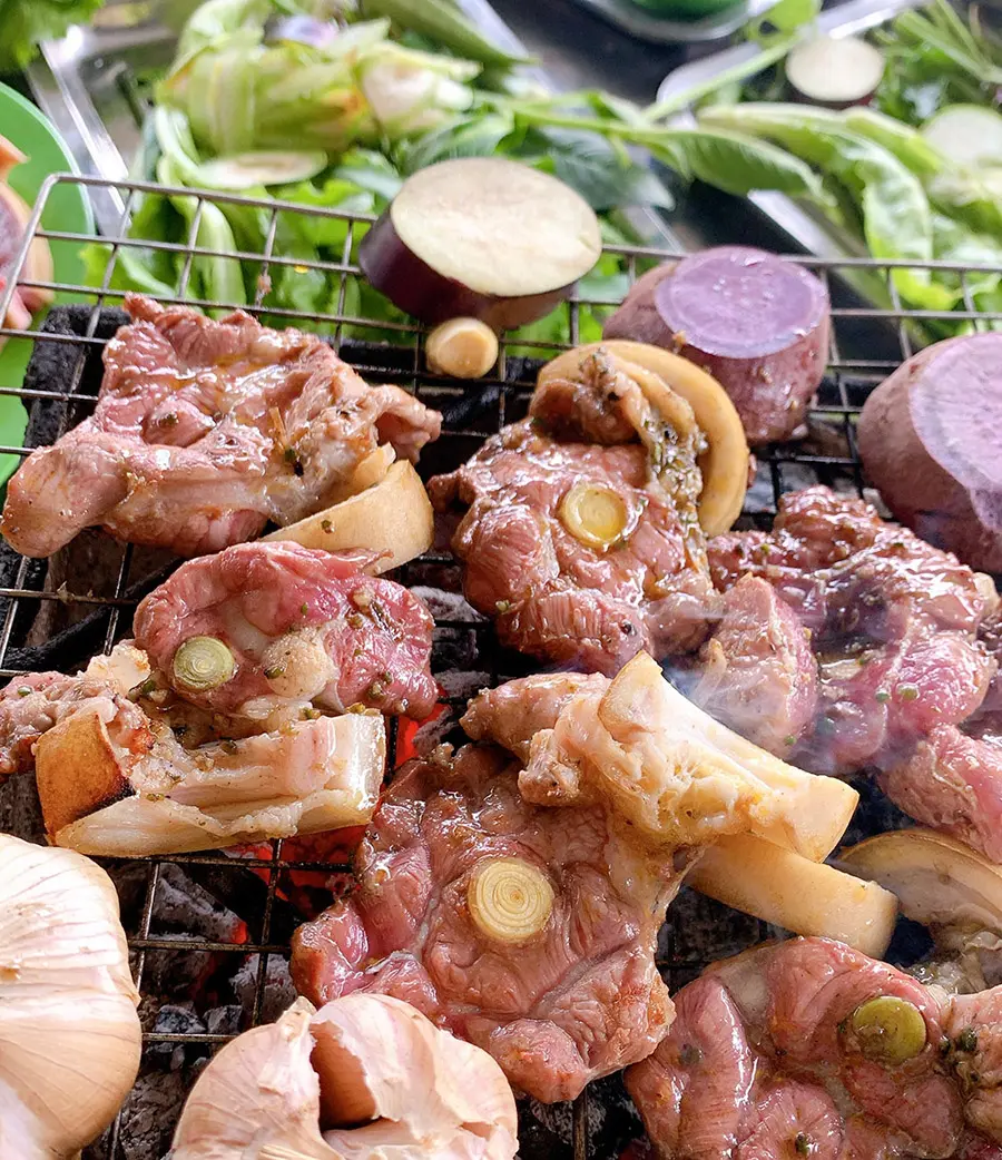 Bê nướng lụi sả Tây Ninh, món ngon khó cưỡng của người dân Nam Bộ 3